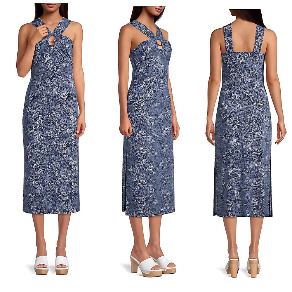 NWT Michael Michael Kors Halter MIDI Dress